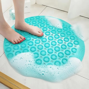 Non-Slip Bath Mat Anti Mould Shower Mats PVC Bathroom Bathtub Suction Mat Floor