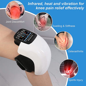 Electric Knee Massager Smart Infrared Heating Therapy Machine Relief Elbow Pain