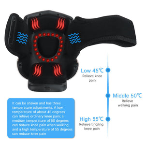 Electric Knee Massager Smart Infrared Heating Therapy Machine Relief Elbow Pain