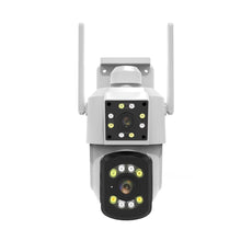 Load image into Gallery viewer, Outdoor HD Dual Lens Wireless Home Security WiFi CCTV IP Camera System PTZ Cam
