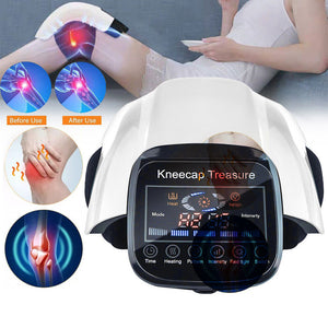 Electric Knee Massager Smart Infrared Heating Therapy Machine Relief Elbow Pain