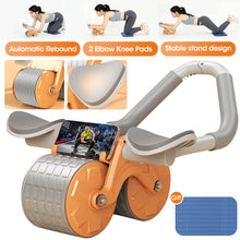 Load image into Gallery viewer, Automatic Rebound Abdominal Wheel Fitness Gym Roller Abdominal Wheel Ab Rollers
