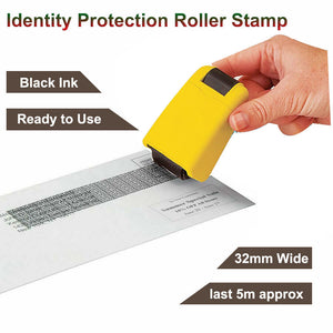 Identity Theft Protection Roller Stamp Plus Guard Your ID Stamp Roller