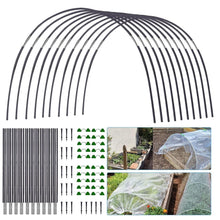 Load image into Gallery viewer, 20/30x Greenhouse Plant Hoop Grow Garden Tunnel Support Hoops for Garden Stakes
