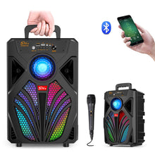 Load image into Gallery viewer, 2000W Bluetooth 5.0 Wireless Speaker Portable Party Outdoor Stereo Subwoofer Heavy Bass Sound System Mic
