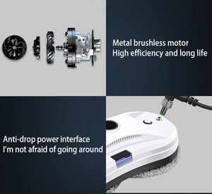 Intelligent Window Cleaner Robot With Automatic Water Spray Remote Control Wash