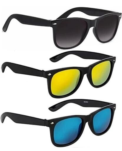 3-Pack Polarized Sunglasses – UV Protection, Outdoor Sports For Men and Women