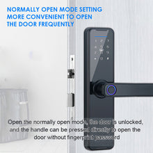 Load image into Gallery viewer, Electronic Digital Smart Door Lock Fingerprint APP Password Key Security Lock
