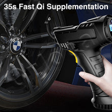 Load image into Gallery viewer, Automatic Cordless Car Tyre Inflator Handheld LCD Digital Air Compressor Pump
