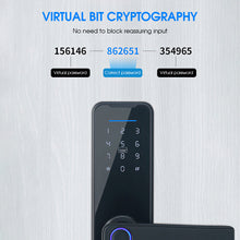 Load image into Gallery viewer, Electronic Digital Smart Door Lock Fingerprint APP Password Key Security Lock
