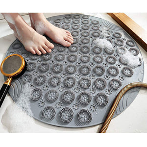 Non-Slip Bath Mat Anti Mould Shower Mats PVC Bathroom Bathtub Suction Mat Floor