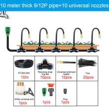 Load image into Gallery viewer, 5M/10M Misting System Kit Adjustable Automatic Misting Watering Kit for Garden
