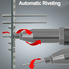 Load image into Gallery viewer, Cordless Electric Rivet Gun Brushless Automatic Blind Tool Skin with 4 Rivets for Makita 18V Li-ion Battery
