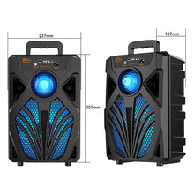 Load image into Gallery viewer, 2000W Bluetooth 5.0 Wireless Speaker Portable Party Outdoor Stereo Subwoofer Heavy Bass Sound System Mic
