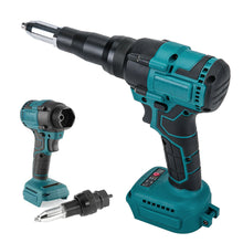 Load image into Gallery viewer, Cordless Electric Rivet Gun Brushless Automatic Blind Tool Skin with 4 Rivets for Makita 18V Li-ion Battery
