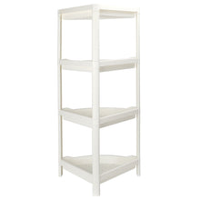 Load image into Gallery viewer, 4 Tier Bathroom Shower Rack Kitchen Corner Caddy Shelf Food Beverage Storage
