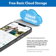 Load image into Gallery viewer, Smart WiFi Doorbell Video Door Bell Audio Intercom Night Vision Doorbell Camera
