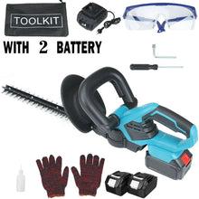 Load image into Gallery viewer, Cordless Hedge Trimmer Garden Cutter Fit For Makita Battery Powered 18V 1400W
