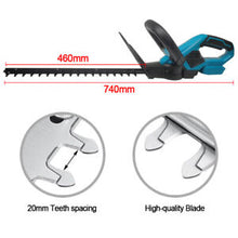 Load image into Gallery viewer, Cordless Hedge Trimmer Garden Cutter Fit For Makita Battery Powered 18V 1400W
