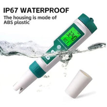 Load image into Gallery viewer, Digital PH Meter TDS EC Salinity Temperature Swimming Pool Water Quality Monitor Tester
