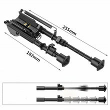 Load image into Gallery viewer, 6&quot;-9&quot; Height Sniper Rifle Swivel Sling Bipod Adjustable Hunting Mount Stand
