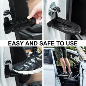 Car Door Step Latch Hook Foot Pedal Ladder for Jeep SUV Truck Portable Doorstep