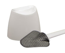 Load image into Gallery viewer, Silicone Toilet Brush with Toilet Gap Brush Holder Cleaning Brush Set
