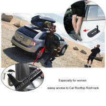 Load image into Gallery viewer, Car Door Step Latch Hook Foot Pedal Ladder for Jeep SUV Truck Portable Doorstep
