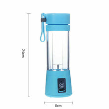 Load image into Gallery viewer, NUTRI GO Portable Electric USB Blender Fruit Juicer Smoothie Maker Shaker Bottle
