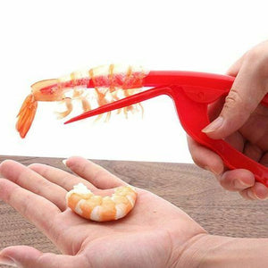 Set of 2 Prawn Peeler Shrimp Peeling Shell Removing Seafood Kitchen Tool