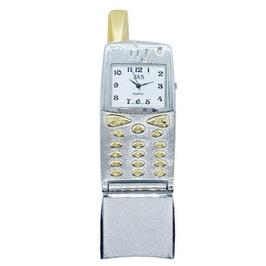 Mobile Flip Cell Phone Clock Gift Idea