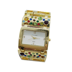 Gold Bracelet Lady Watch w/Gift Box