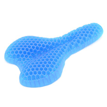 Load image into Gallery viewer, Comfortable Cool Honeycomb Gel Bicycle Seat Cushion with Zip Cover
