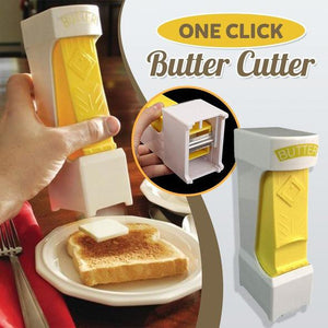 Stick Butter Cutter Slicer One Click Hand Blade Dispenser Kitchen Gadget Kit