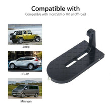 Load image into Gallery viewer, Car Door Step Latch Hook Foot Pedal Ladder for Jeep SUV Truck Portable Doorstep
