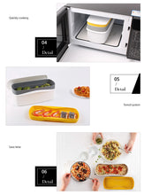 Load image into Gallery viewer, 2 IN 1 Microwave Food Pasta Maker &amp; Steamer Cooker with Strainer
