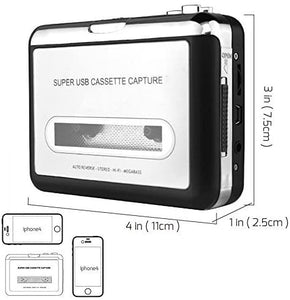 Tape to PC USB Cassette MP3 CD USB Converter Capture Digital Audio Music Player