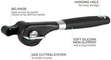 Load image into Gallery viewer, Ergonomic Manual Can Opener Safety Cans Lid Lifter Smooth Edge Side Cut
