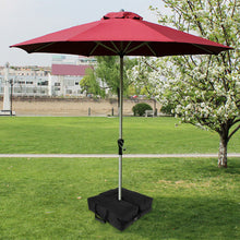 Load image into Gallery viewer, Heavy Umbrella Base Sandbag Parasol Stand Weights Banana Hanging Cantilever
