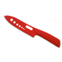 Load image into Gallery viewer, Ultra Sharp Ceramic Kitchen Knife with Sheath Cover Durable14cm Blade Red
