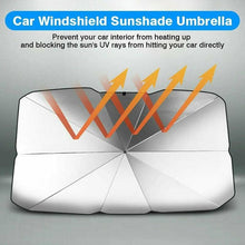 Load image into Gallery viewer, Car Windshield Sunshade Umbrella Foldable Front Window Cover Visor Sun Shade
