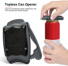 Load image into Gallery viewer, Universal Topless Can Opener Manual Topless Beer Can Cap Remover Safy and Easy
