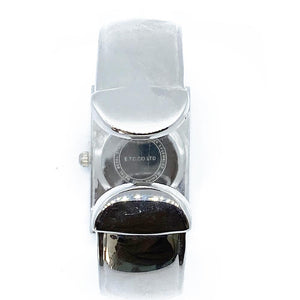 Women Bangle Bracelet Watch - Silver