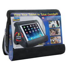 Load image into Gallery viewer, Tablet Pillow Pad Stands Book Reader Lap Rest Stand iPad iPhone Cushion Holder
