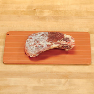 Quick Defrost Tray Rapid Thaw Plate Board for Defrosting Meat Frozen Food Metal