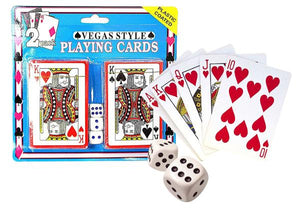 Classic Standard  Poker Vegas Plastic Playing Cards Game Deck