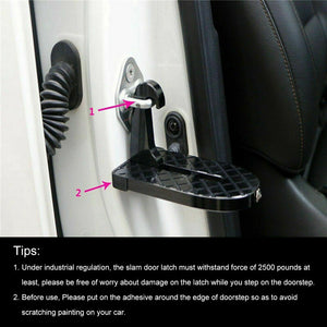 Car Door Step Latch Hook Foot Pedal Ladder for Jeep SUV Truck Portable Doorstep