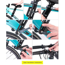 Load image into Gallery viewer, Front Mounted Child Bike Seat Kids Top Tube Bicycle Detachable Seat &amp; Armrest
