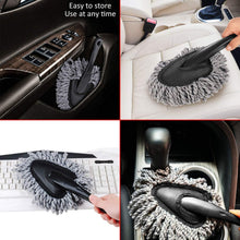 Load image into Gallery viewer, Car Dash Duster Interior Wax Multi-functional Microfiber Cleaning Brush Dust Cleaning Tool
