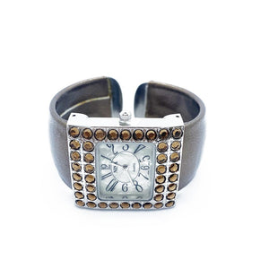 Women Bangle Bracelet Watch - Square